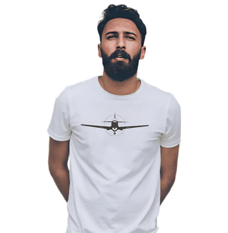 Camiseta Básica Avião Militar 1945