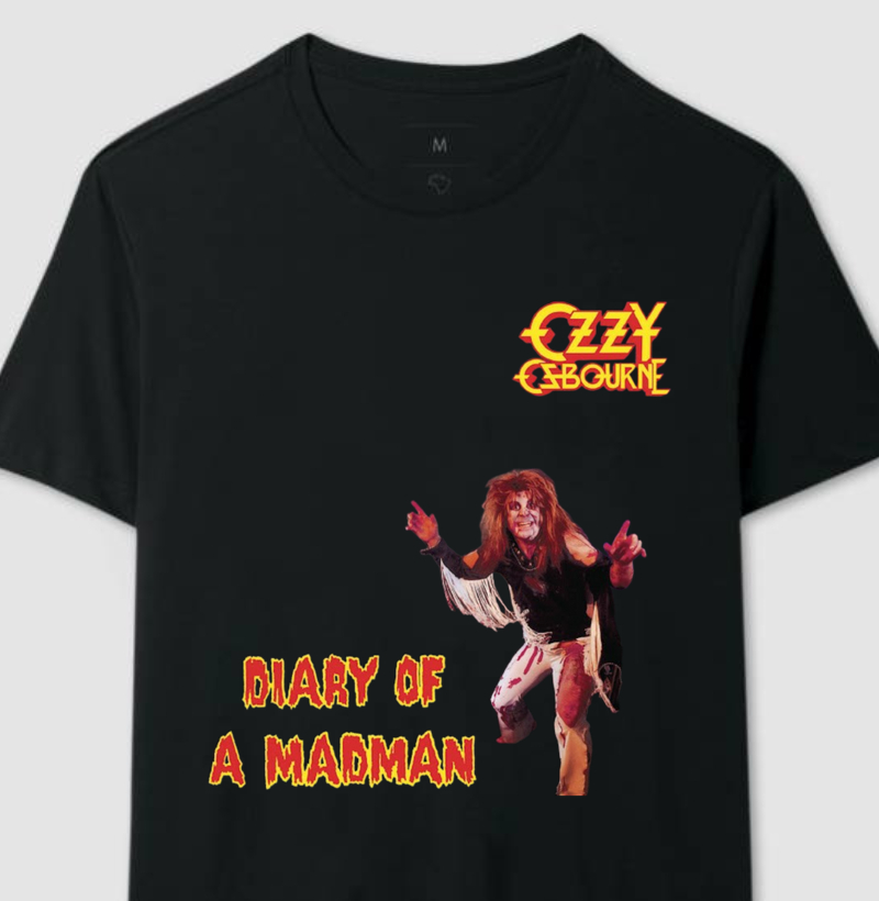 Camiseta Ozzy Osbourne – Diary of a Madman
