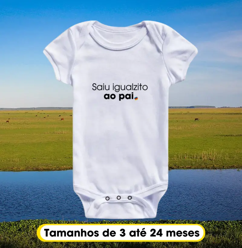 Saiu igualzito ao pai