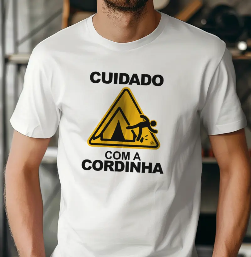 Cuidado com a cordinha Placa