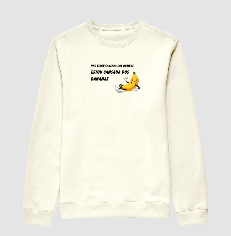 Não estou cansada dos homens. Estou cansada dos bananas