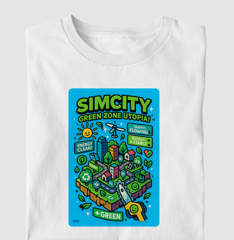 PcDos SimCity Green Zone Utopia