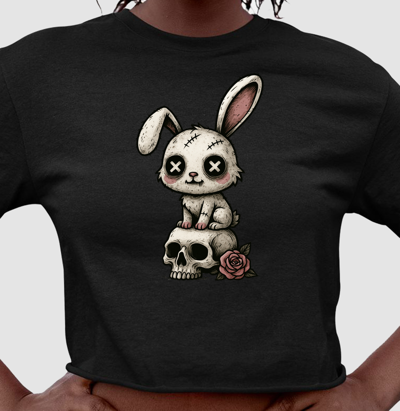Rabbit and skull