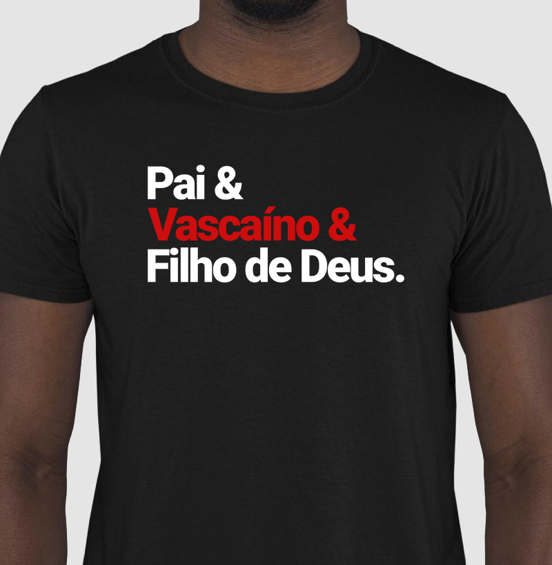 CAMISETA PAI E VASCAÍNO