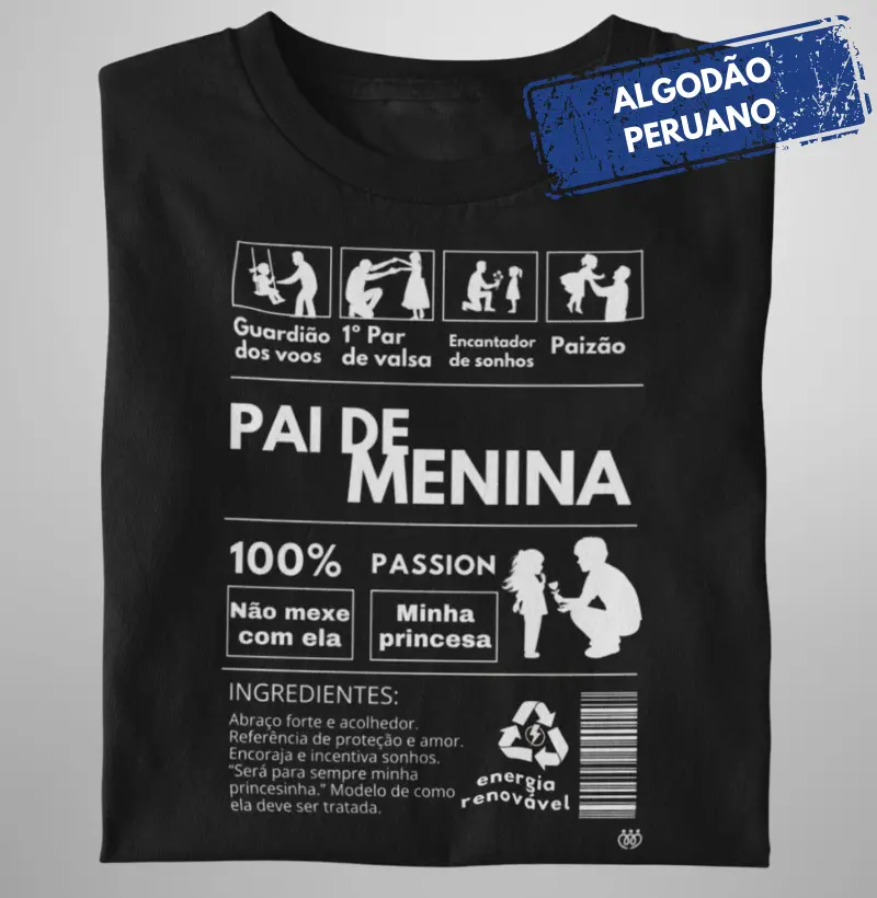 Pai de menina - Paizão - Premium