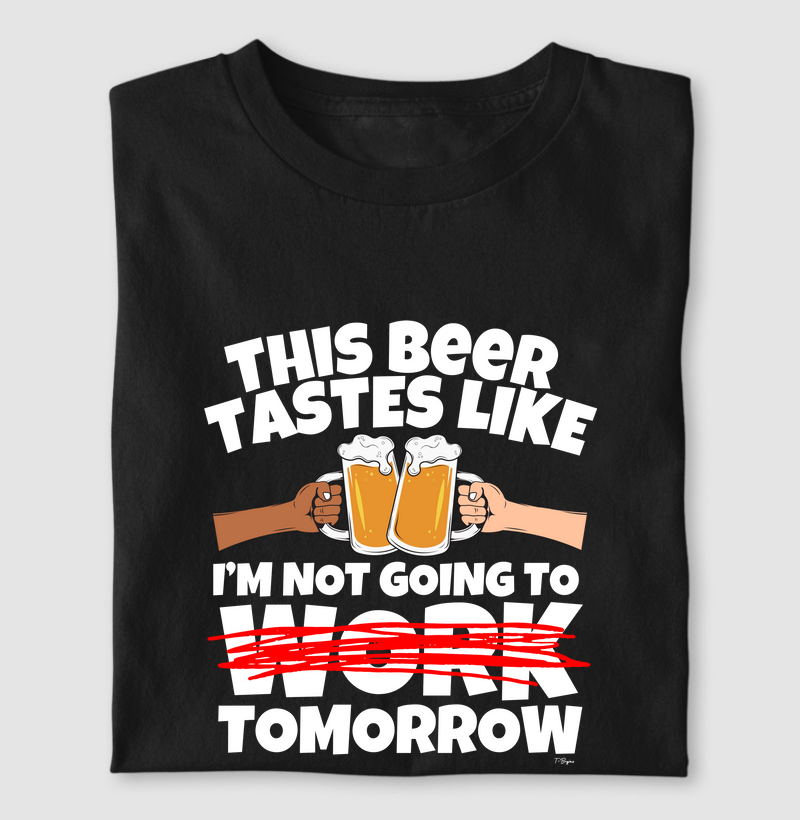 This beers tastes like...