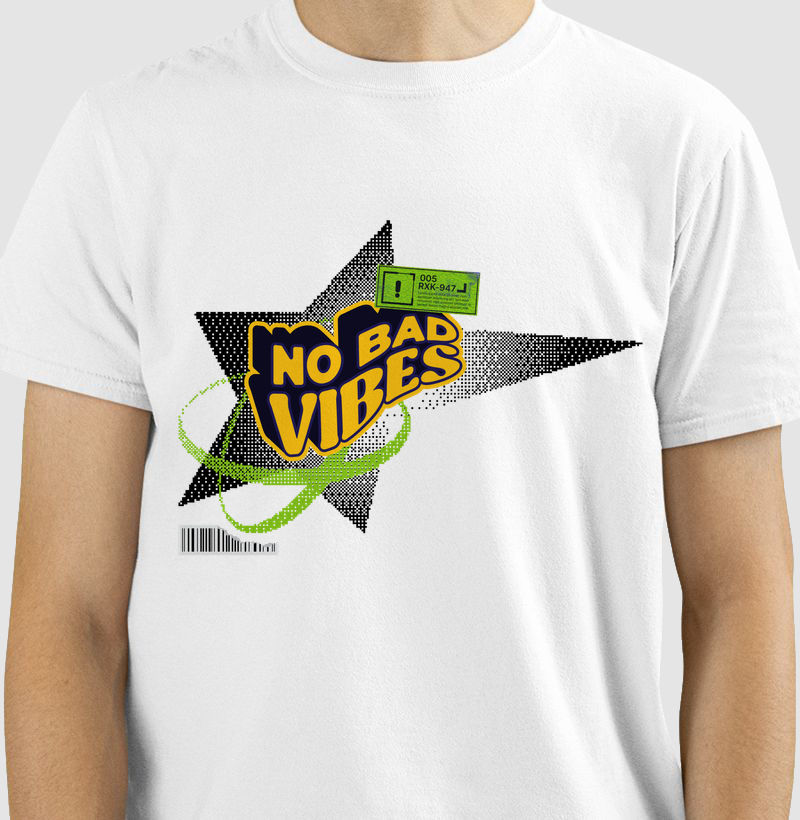 Cami Clássica — No Bad Vibes