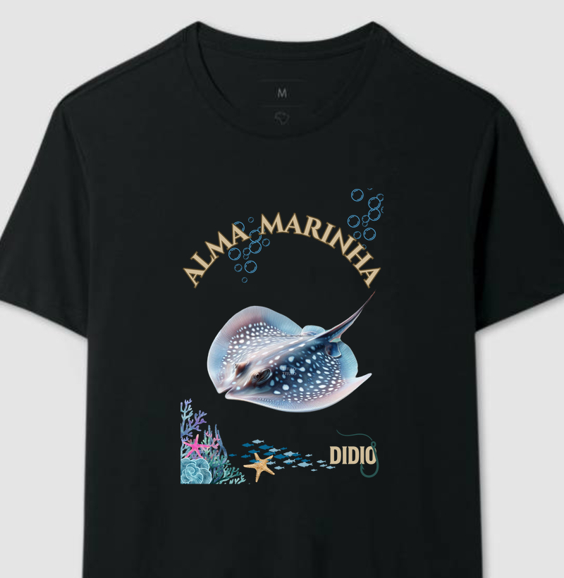 Camiseta Alma Marinha