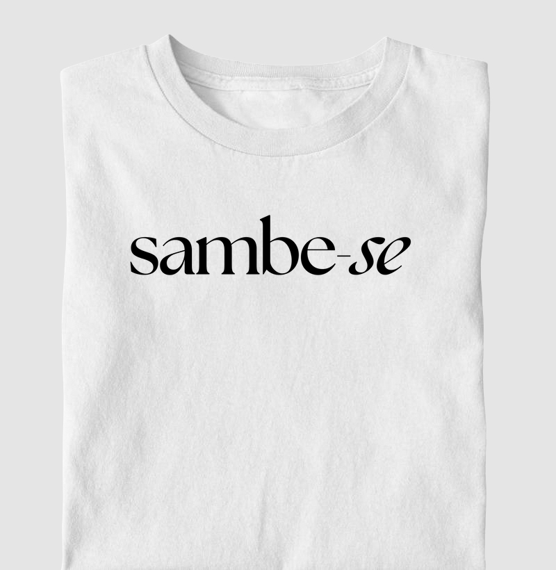 Camiseta Sambe-se