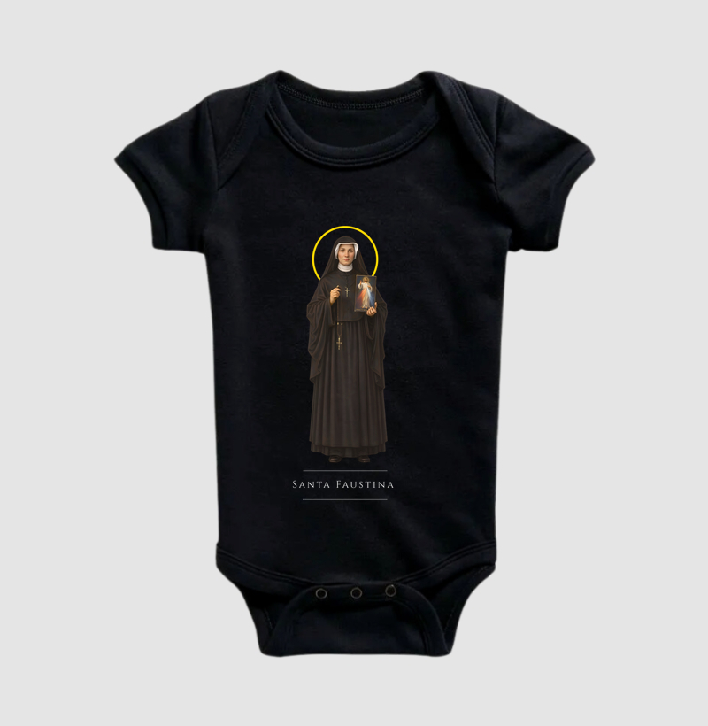 Camiseta Católica – Santa Faustina Kowalska