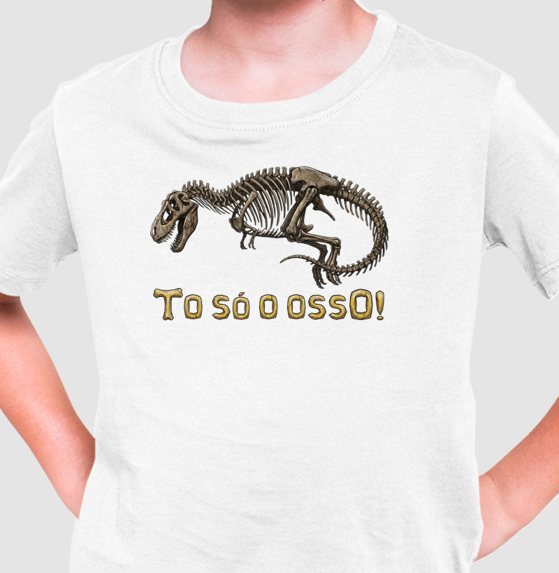Camisa T-rex To Só o Osso Premium 