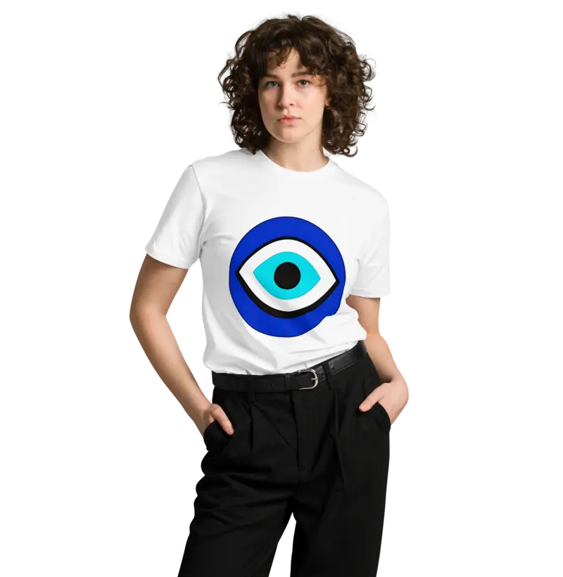 "Desvie o Mau-Olhado com Nossa Camiseta do Arquétipo Olho Grego – Compre Agora!