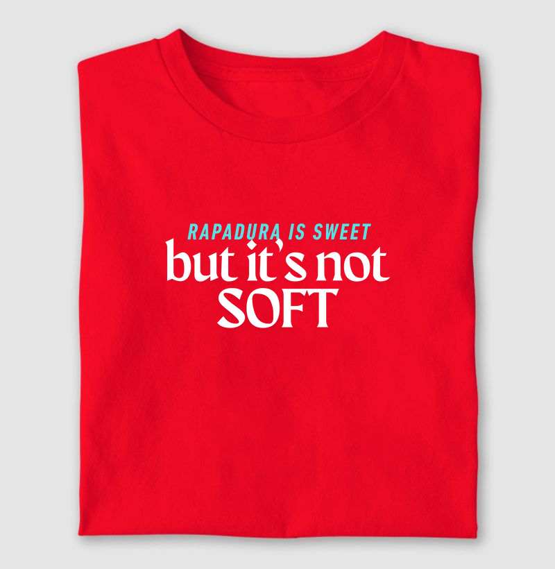 Rapadura is sweet, but it’s not soft
