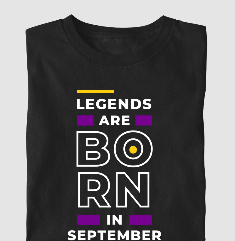 Legends are born in september