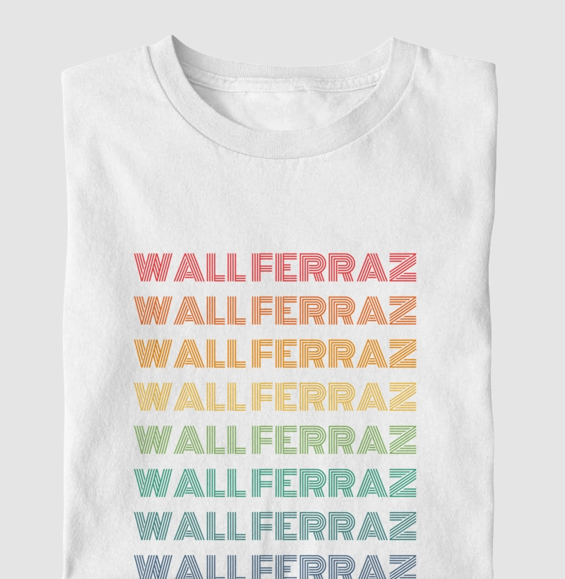 Wall Ferraz Letreiro Retrô