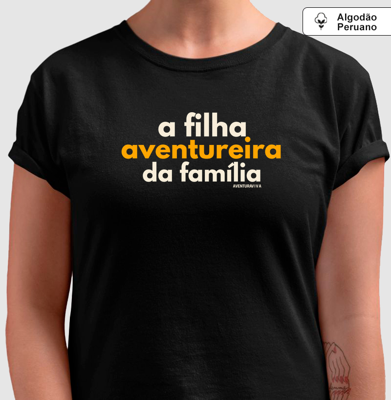 filha aventureira da família