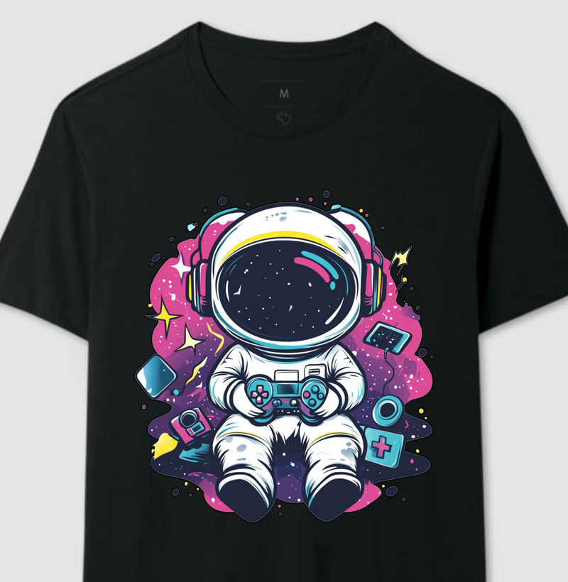 camisa astronauta gamer 3