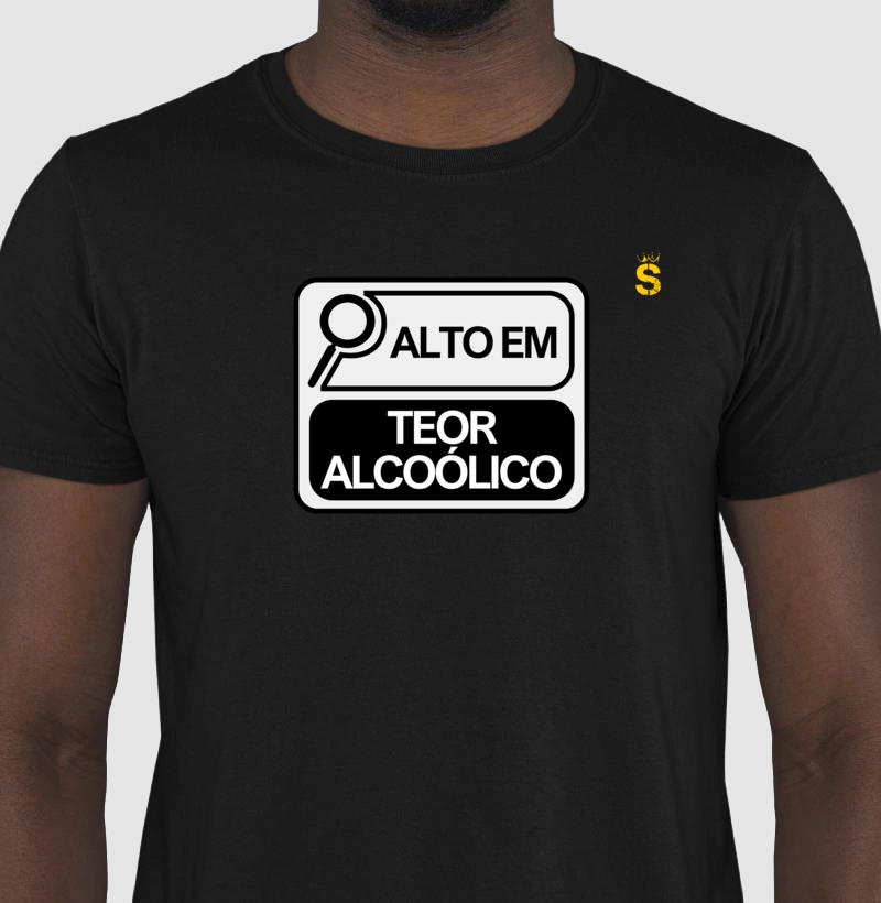 Alto em teor alcoólico
