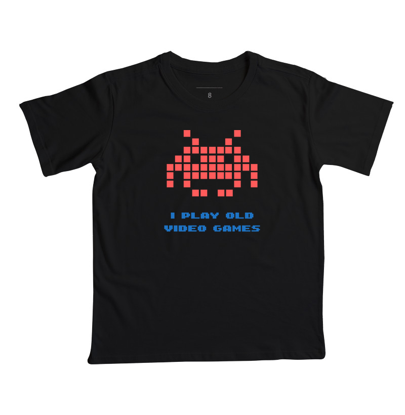 Pixel Alien Gamer – Think Tee
