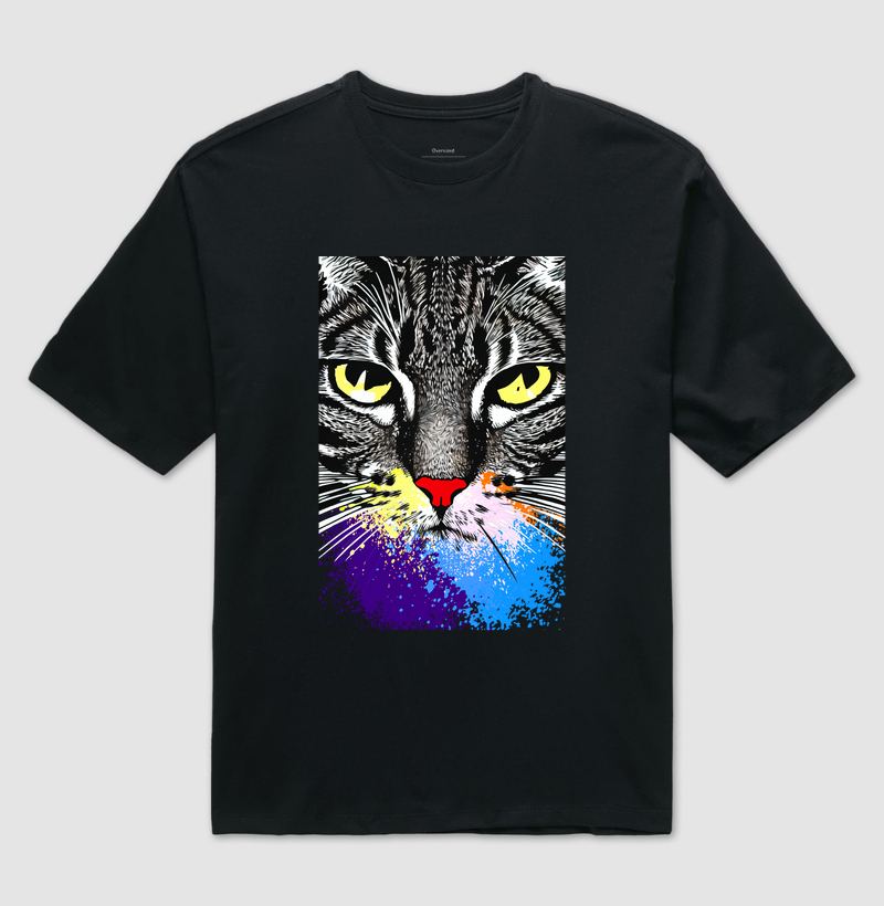 GATO VIGILANTE - Cor & Luz - Reserva.Ink 