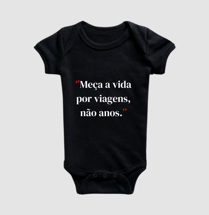 Meça a vida por viagens