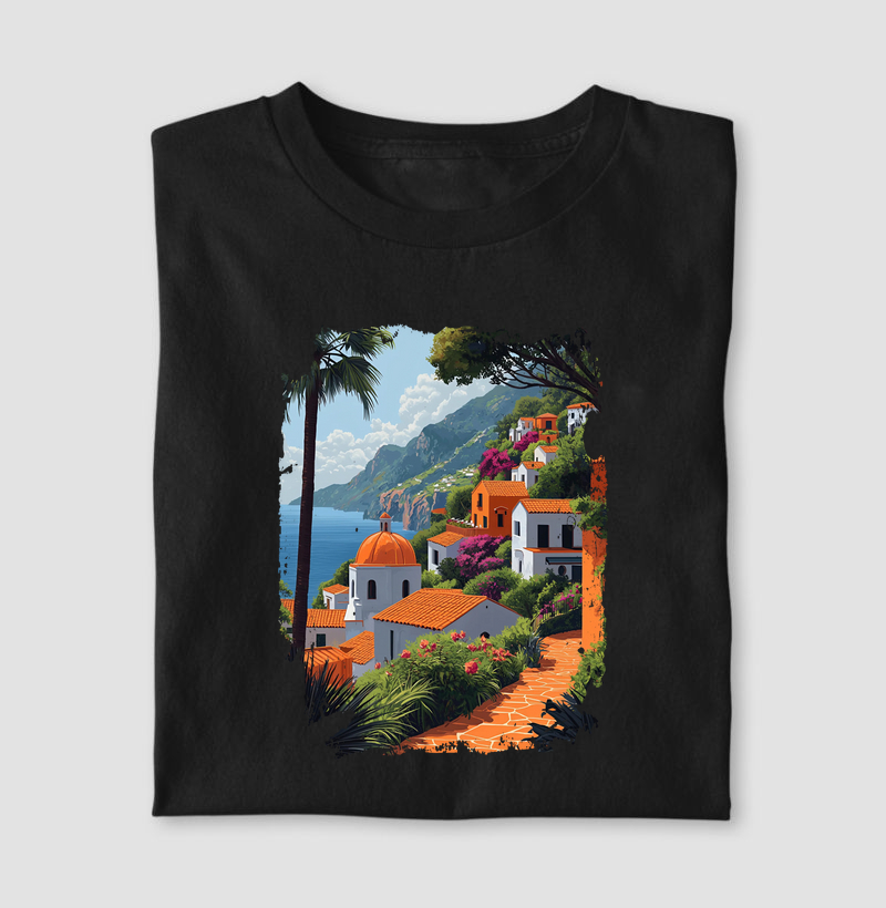 Camiseta Verão em Positano
