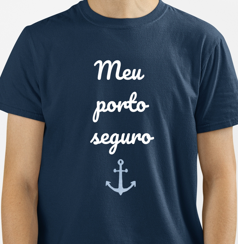 Abraço & Refúgio - Camiseta Porto Seguro