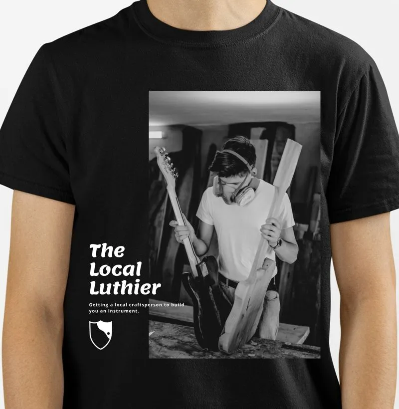 Camiseta Two Tone Luthier