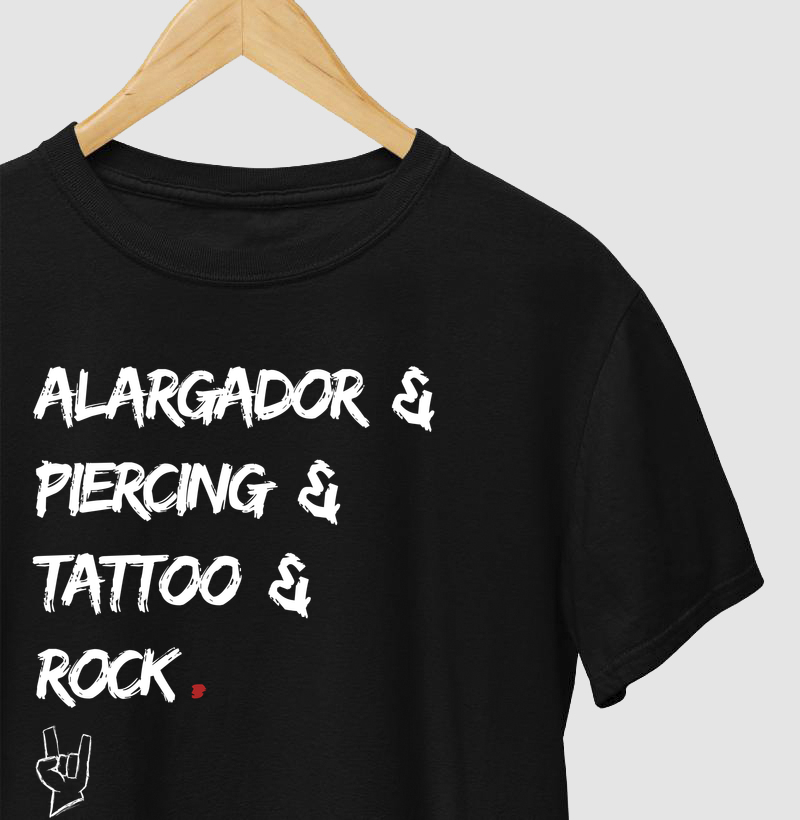 Alargador & Piercing & Tattoo & Rock