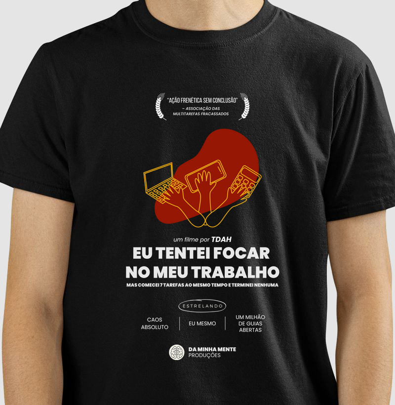 Eu tentei focar  no meu trabalho