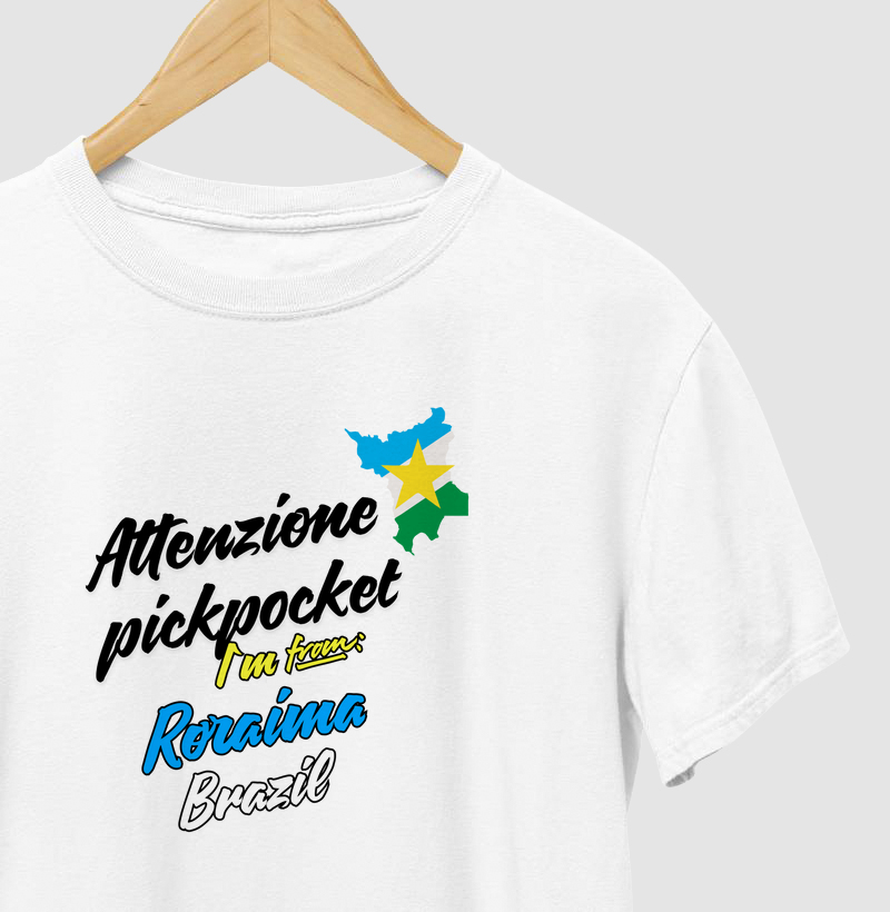 Attenzione pickpocket I´m from Roraima