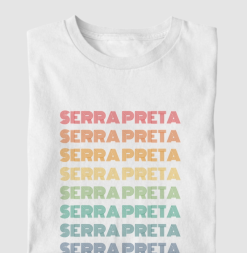 Serra Preta Letreiro Retrô