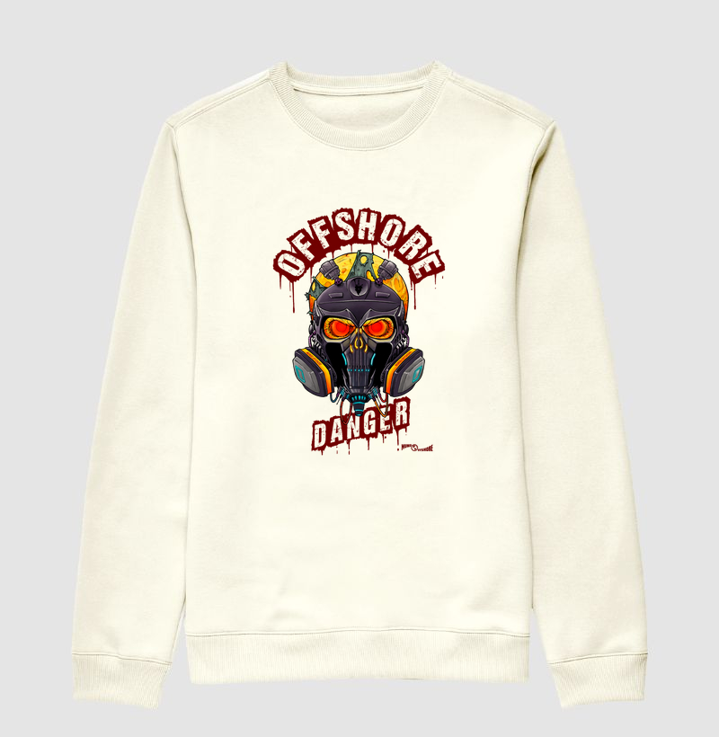 Suéter Moletom Unissex - Offshore Danger | Collab MundOffshore