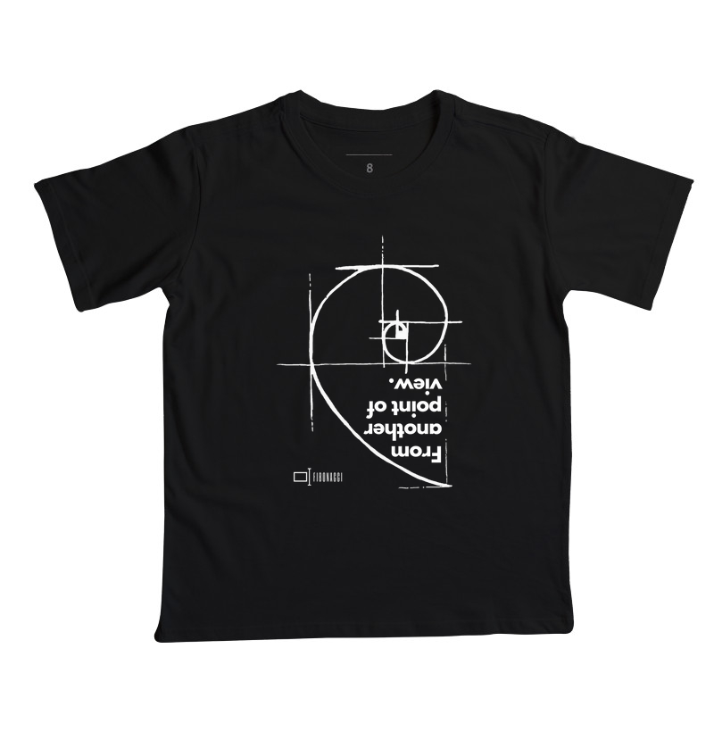 Camiseta Infantil Fibonacci