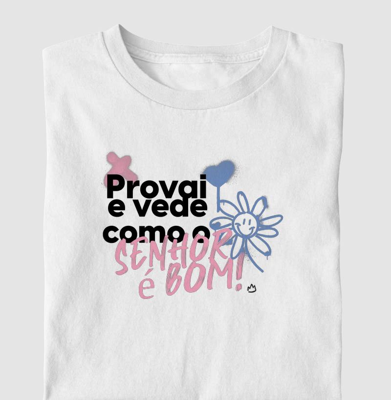 CAMISETA PROVAI E VEDE