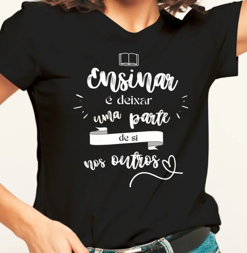 Camiseta Ensinar