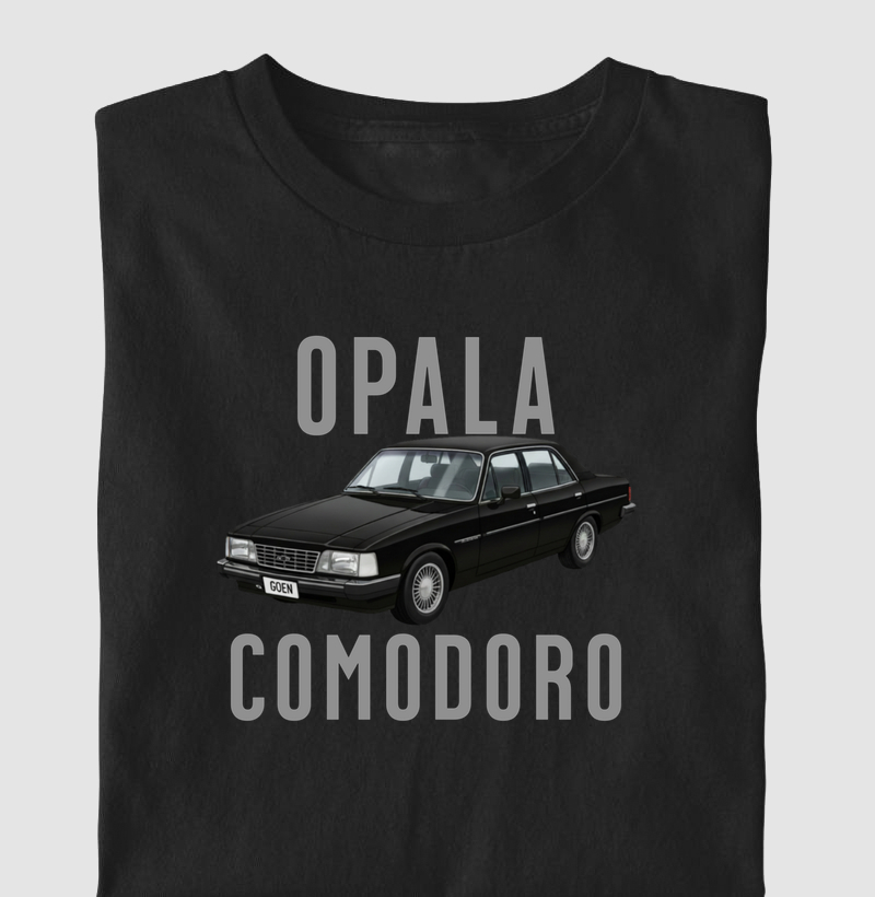 Camiseta 1990 Opala Comodoro – Respeito Não Se Explica