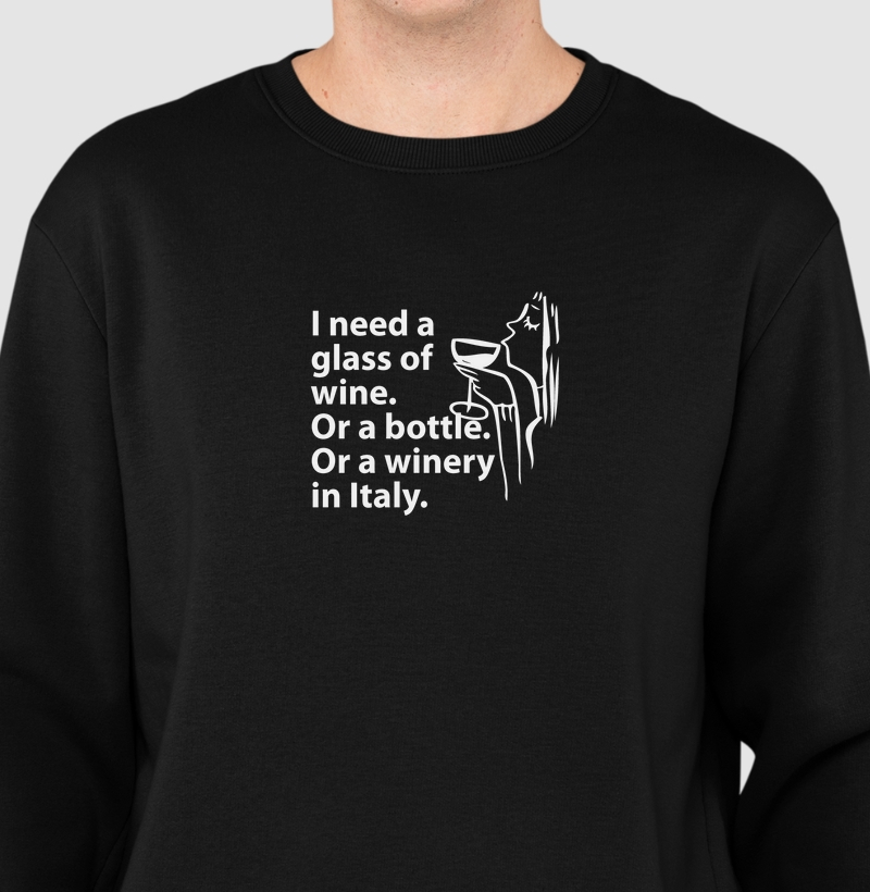 I need a glass - Ilustração
