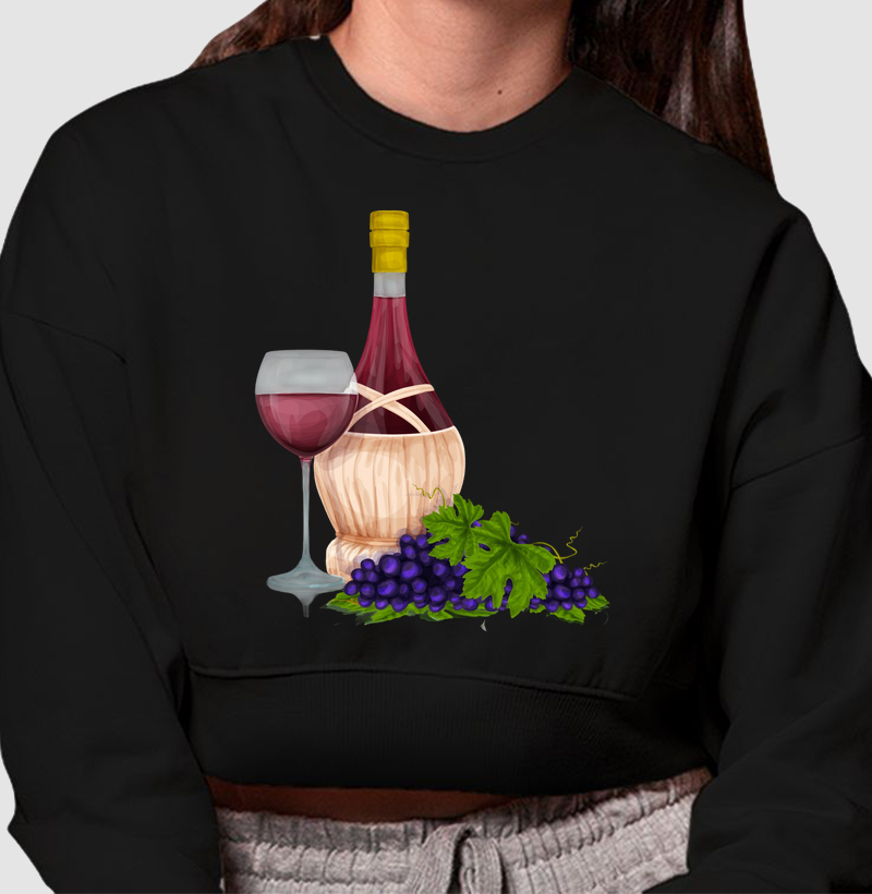 Moletom Cropped Chianti Tradizione