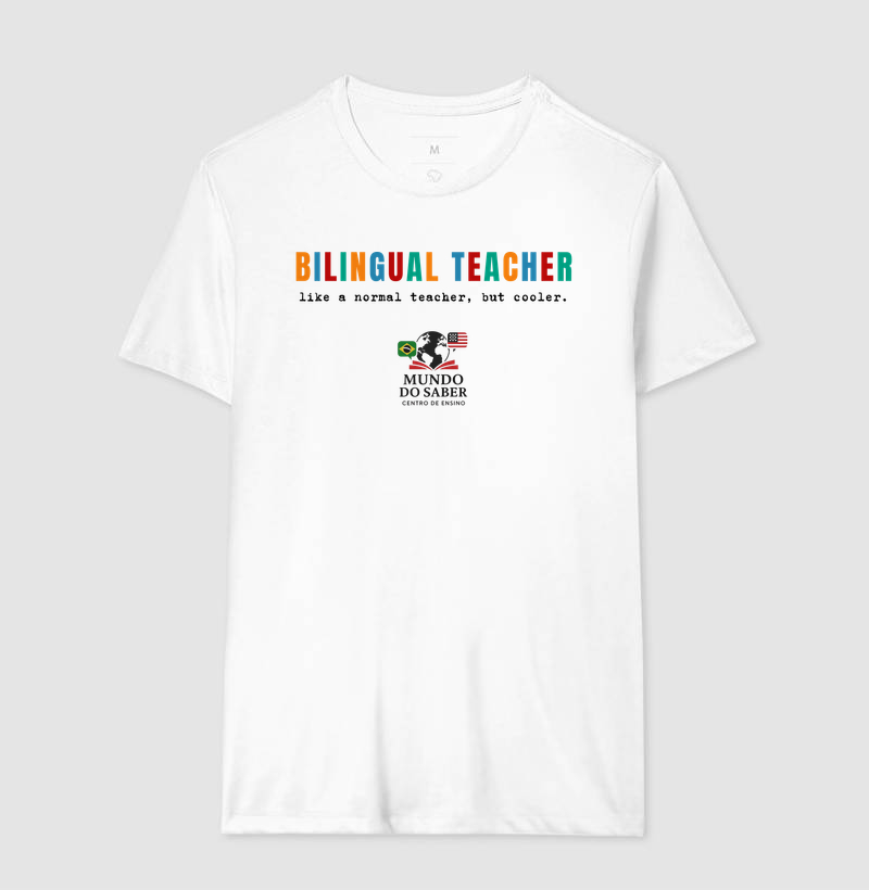 Camiseta | Bilingual - Mundo do Saber