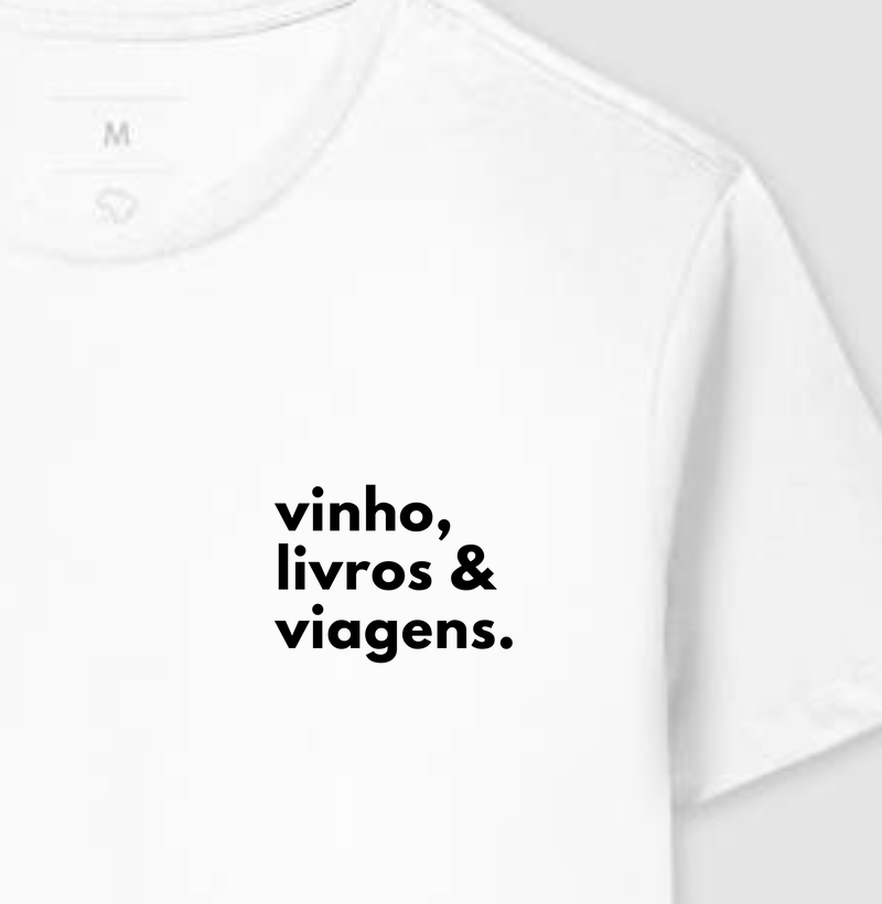 Vinho, livros e viagens (de bolso)