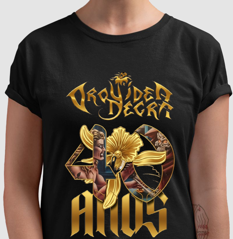 ORQUÍDEA NEGRA - 40 anos dourada