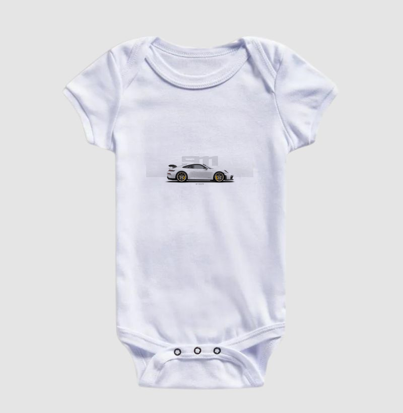 Porsche 911 GT3 992.2 White Infantil