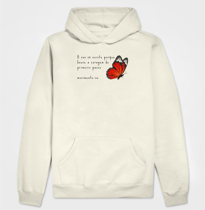 O voo só existe porque houve a coragem do primeiro passo