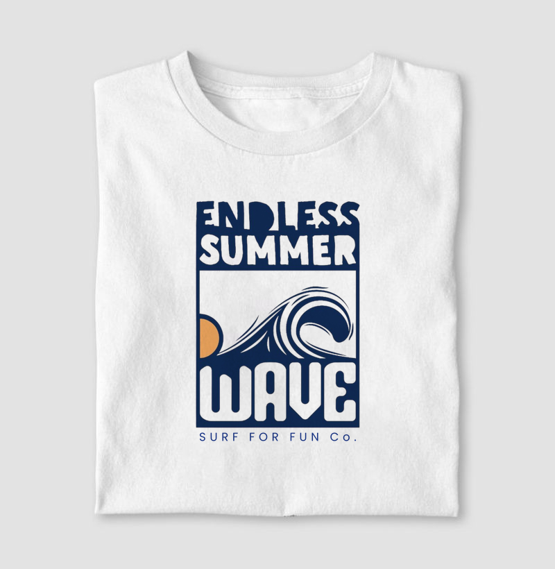 Endless Summer Wave - Surf For Fun Wear