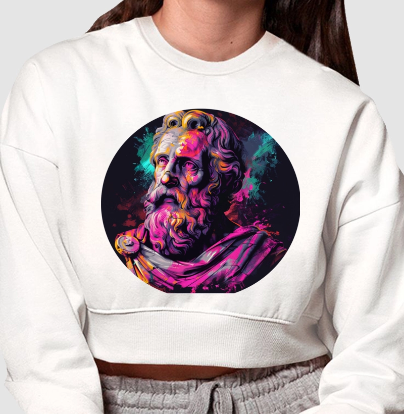 Moletom Cropped Mr Stoic