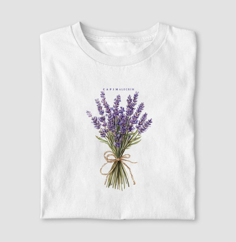 T-shirt Toque de Lavanda