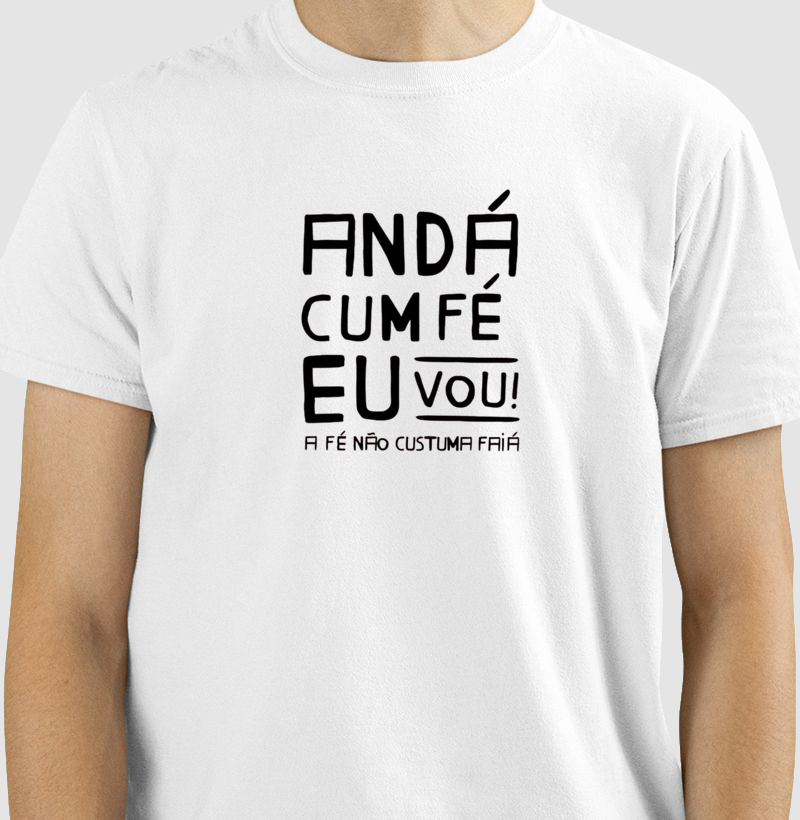 Camisa Andá com Fé