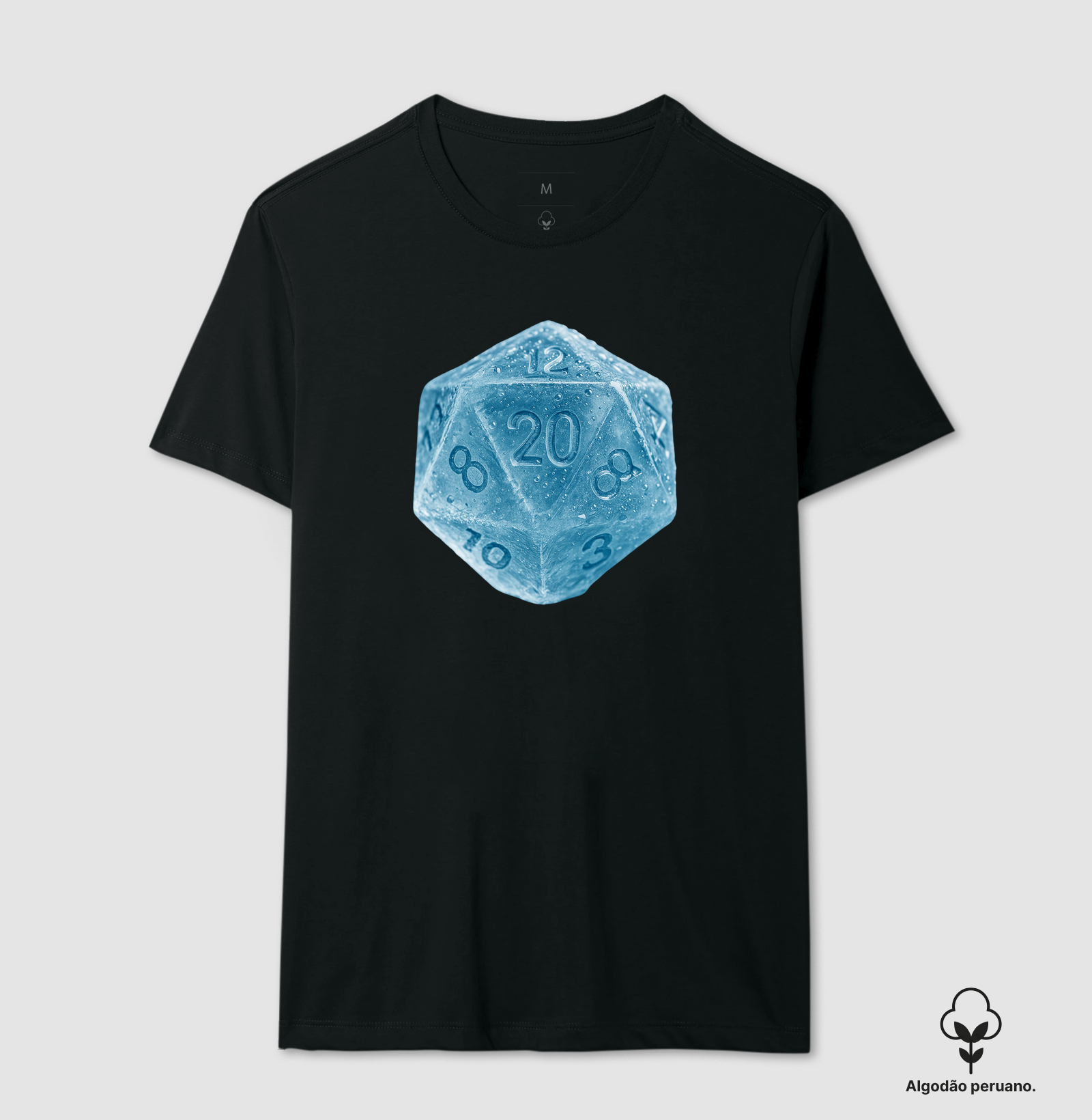 Icosaedro D20 Glacial