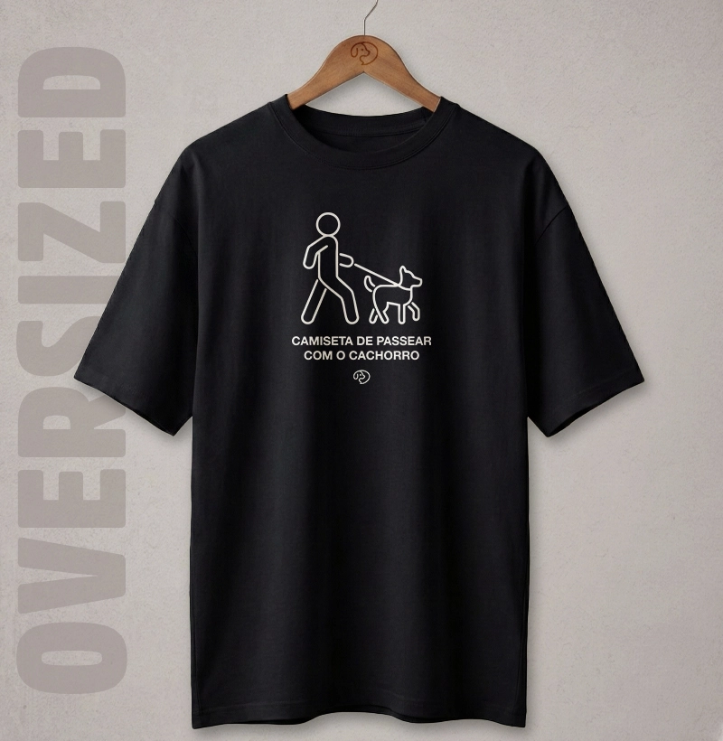 Camiseta de Passear com o Cachorro